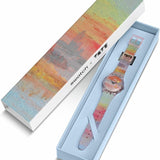 Swatch Turner's Scarlet Sunset Montre Unisexe à Quartz SO28Z700