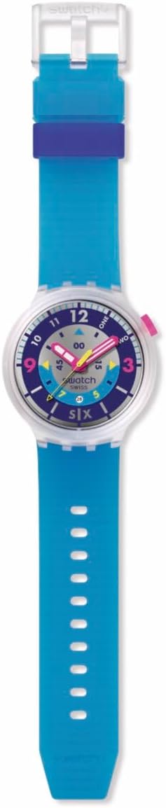Swatch Big Bold Neon Montre Unisexe à Quartz Biosourcée