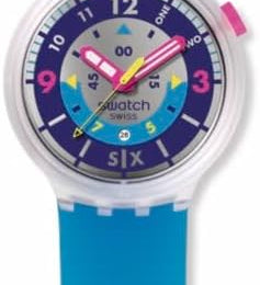Swatch Big Bold Neon Montre Unisexe à Quartz Biosourcée