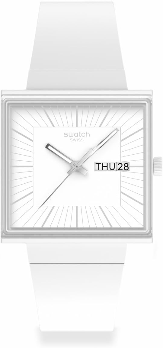 Swatch What IF Montre Unisexe Quartz Biocéramique SO34W700