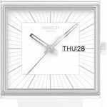 Swatch What IF Montre Unisexe Quartz Biocéramique SO34W700
