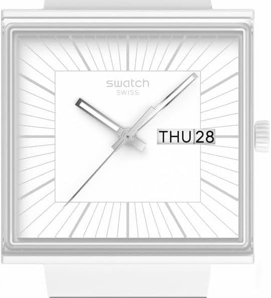 Swatch What IF Montre Unisexe Quartz Biocéramique SO34W700
