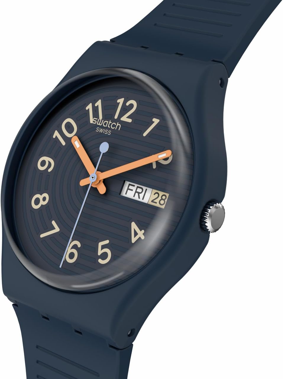 Swatch Trendy Lines at Night Montre Unisexe à Quartz SO28I700