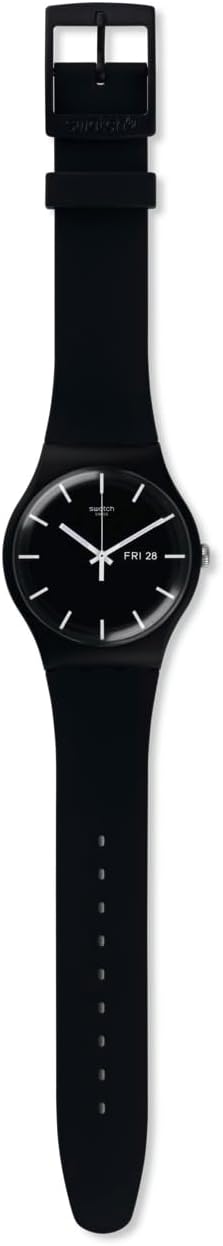 Swatch MONO BLACK Montre Unisexe à Quartz SO29B704