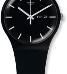Swatch MONO BLACK Montre Unisexe à Quartz SO29B704