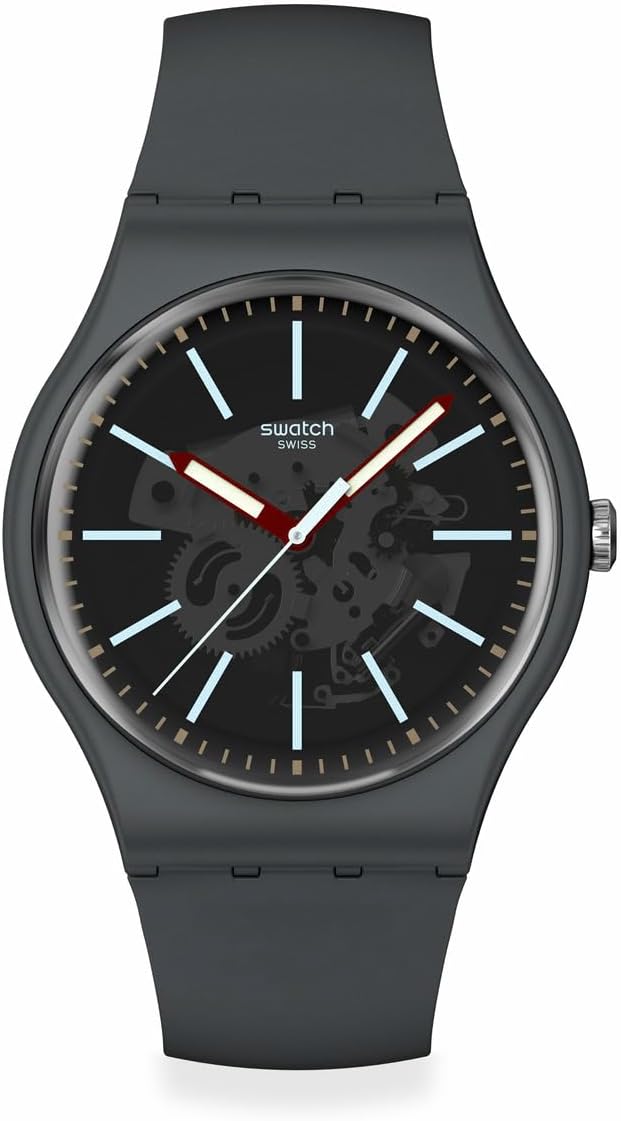 Swatch COBBLESTONE STREET Montre Unisexe à Quartz SO29A101