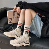 Mid-Calf Socks – Japanese Streetwear Style