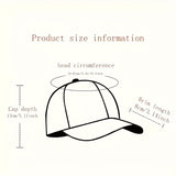 A Cape Cod Great White Shark Bite Unisex Embroidered Baseball Cap, a Unique Anniversary Gift, a Special Present for Valentine'S Day, Suitable for All Four