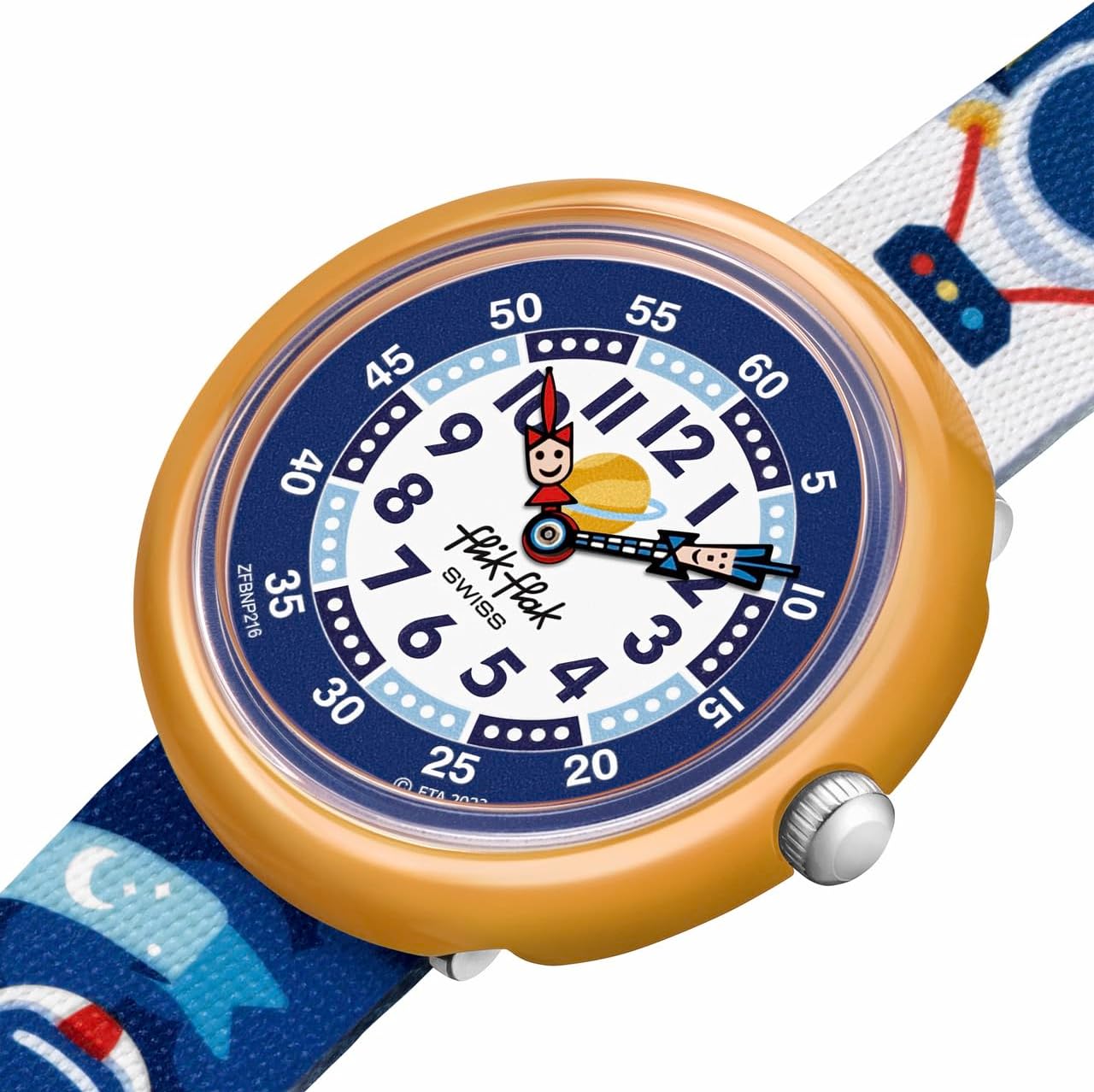Flik Flak ASTRODREAMS Montre Unisexe pour Enfant à Quartz ZFBNP216