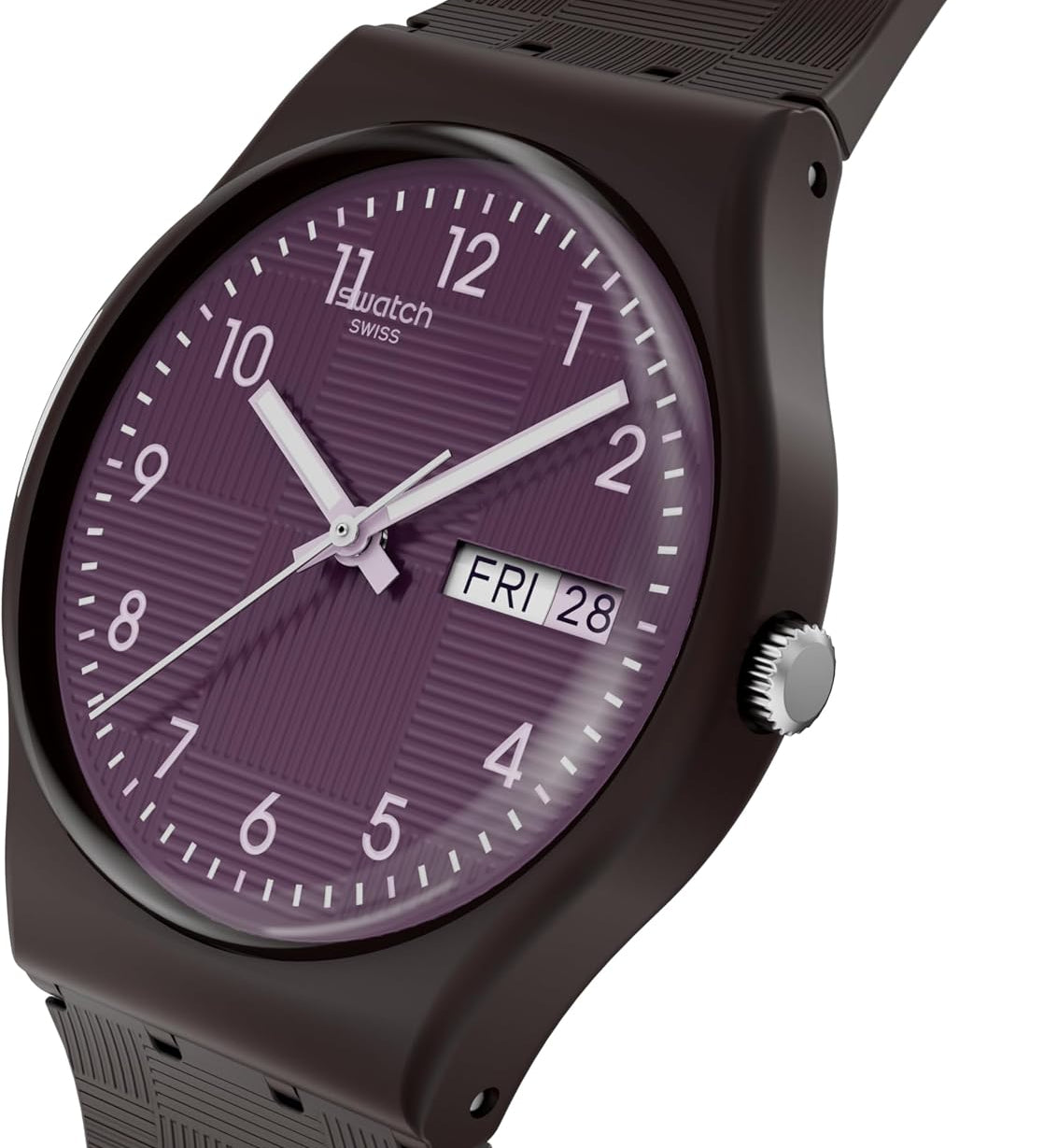 Swatch WEAVING WONDERS Montre Unisexe à Quartz SO28C700