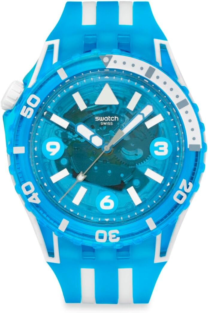 Swatch SCUBAQUA Montre Unisexe à Quartz SSCU09S100