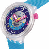 Swatch Big Bold Neon Montre Unisexe à Quartz Biosourcée