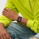 Swatch Pierced Edge Montre Unisexe Quartz Biocéramique SO34B100