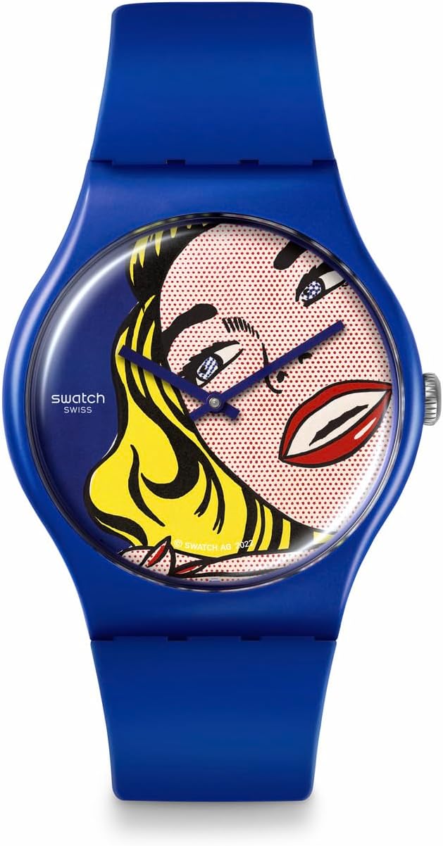 Swatch GIRL BY ROY LICHTENSTEIN Montre Unisexe à Quartz SUOZ352