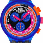 Swatch Big Bold Neon Montre Unisexe à Quartz Biosourcée