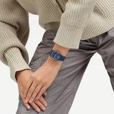 Swatch Trendy Lines at Night Montre Unisexe à Quartz SO28I700