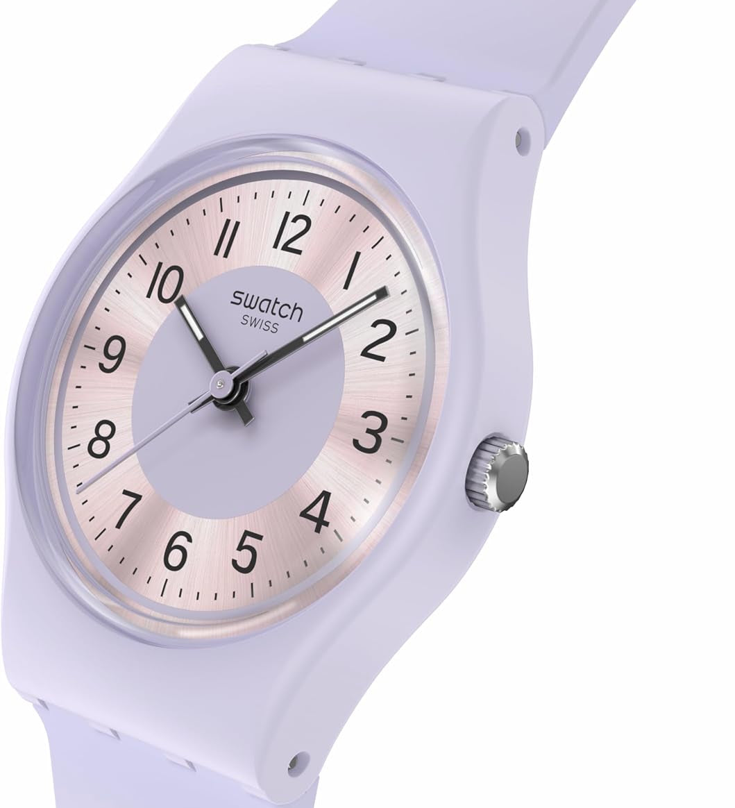 Swatch Lilac Lightness Montre Femmes à Quartz LV121