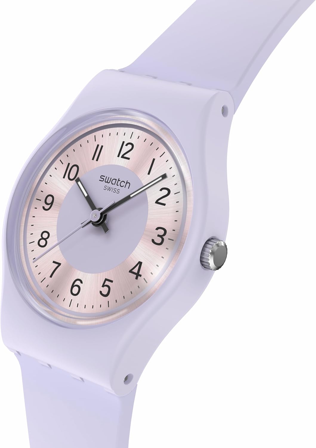 Swatch Lilac Lightness Montre Femmes à Quartz LV121