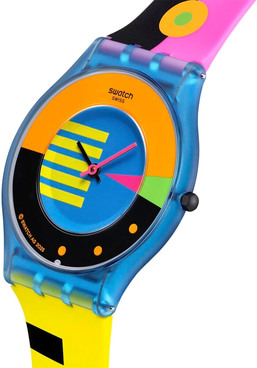 Swatch NEON Montre Unisexe à Quartz SS08S101