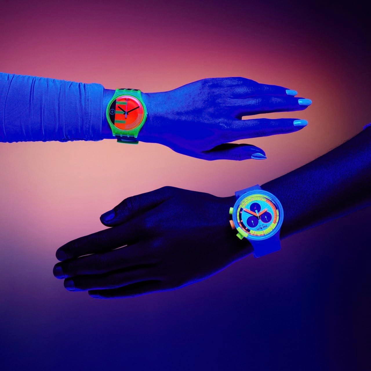 Swatch Big Bold Montre Unisexe Quartz Biosourcée