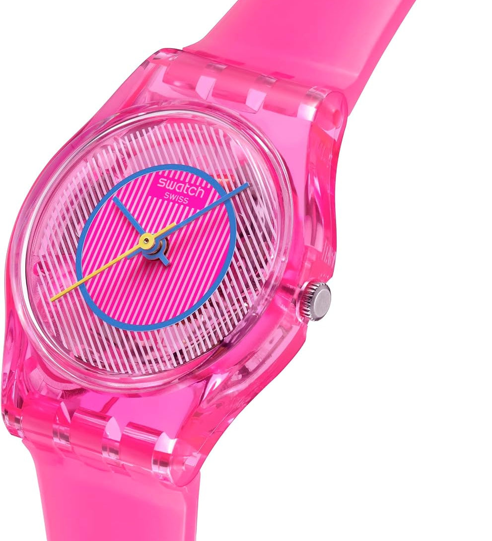 Swatch Prismatically Pink Montre Femmes à Quartz LP166