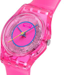 Swatch Prismatically Pink Montre Femmes à Quartz LP166