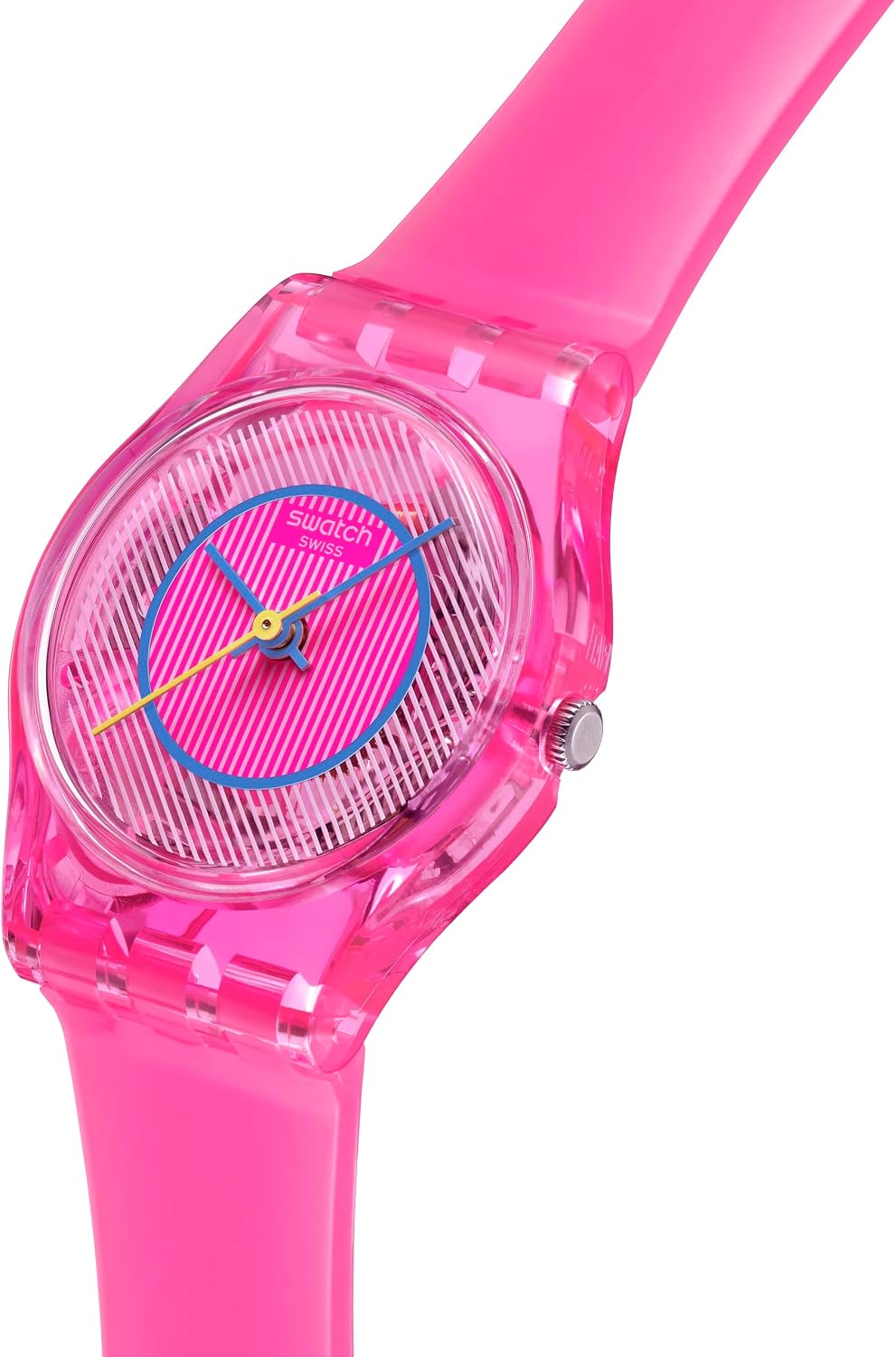 Swatch Prismatically Pink Montre Femmes à Quartz LP166