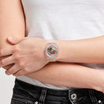 Swatch Clearly Gent Montre Unisexe Biosourcée SO28K100-S06 Transparent