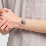 Swatch Clearly Gent Montre Unisexe Biosourcée SO28K100-S06 Transparent