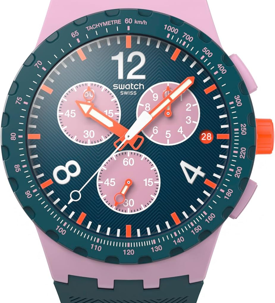Swatch Chrono Essentials Montre Unisexe à Quartz SUSP400