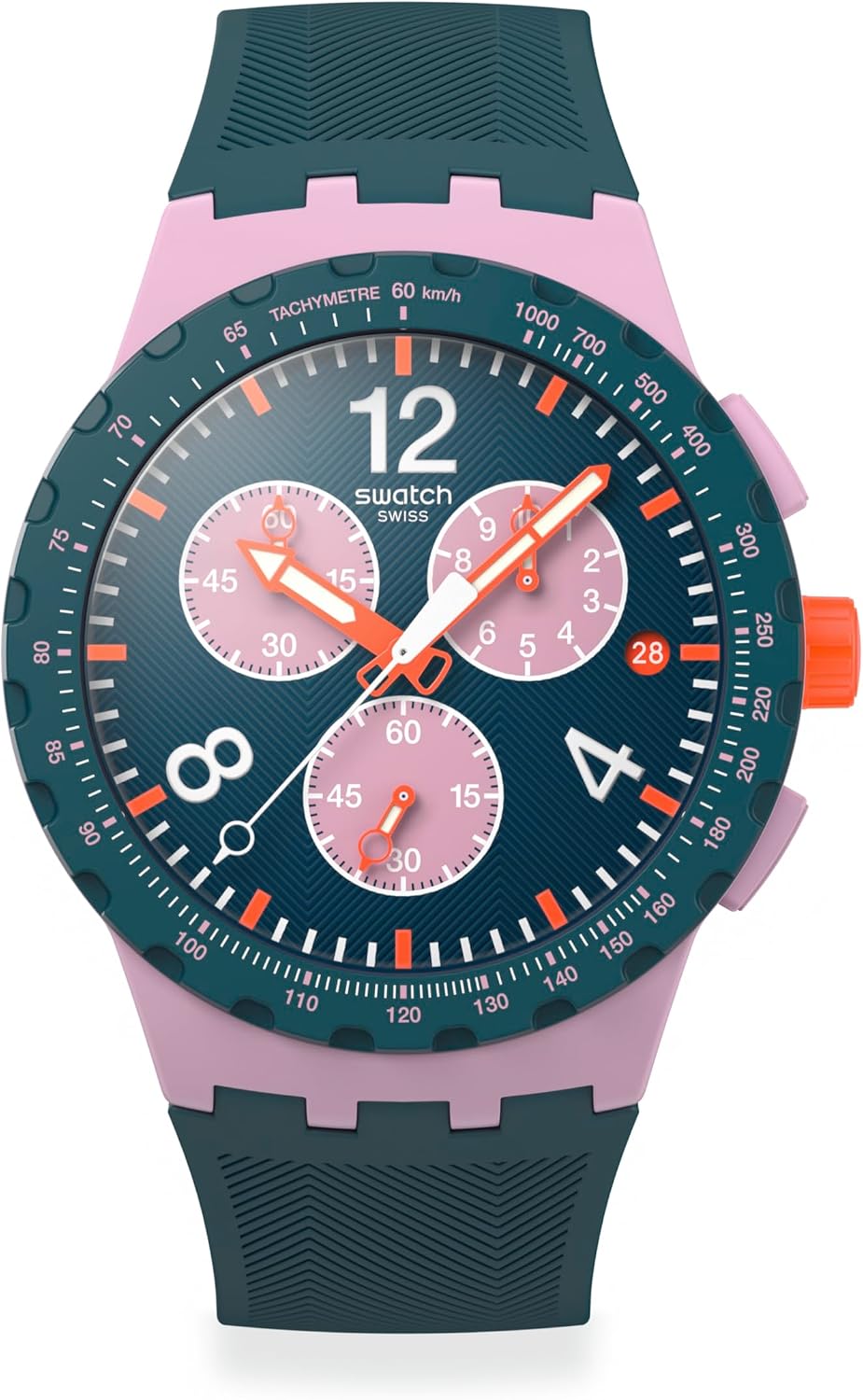 Swatch Chrono Essentials Montre Unisexe à Quartz SUSP400
