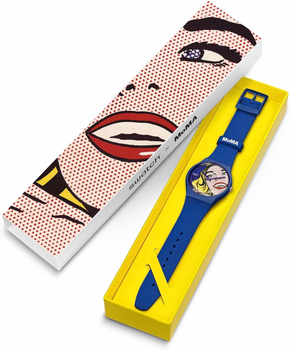 Swatch GIRL BY ROY LICHTENSTEIN Montre Unisexe à Quartz SUOZ352