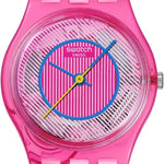 Swatch Prismatically Pink Montre Femmes à Quartz LP166