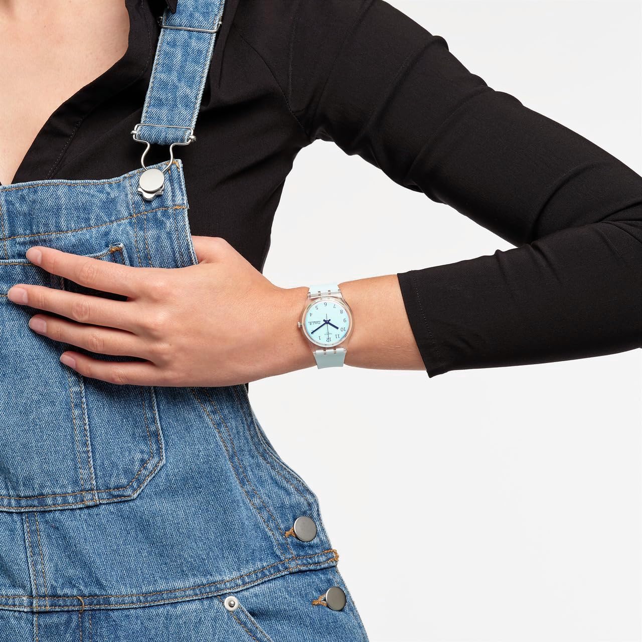 Swatch Ultraciel Montre Unisexe à Quartz GE713