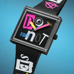 Swatch Pierced Edge Montre Unisexe Quartz Biocéramique SO34B100
