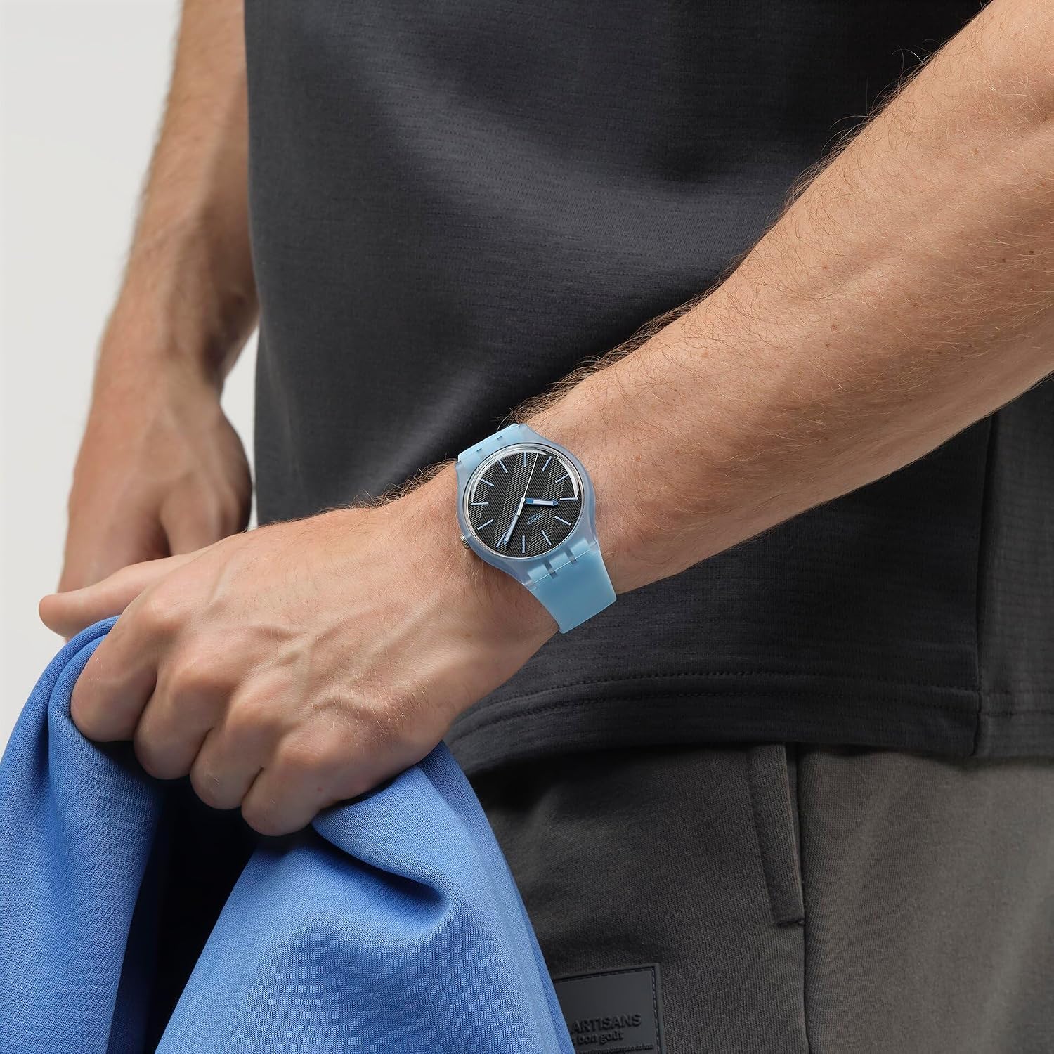 Swatch Essentials Montre Unisexe à Quartz SO29L101
