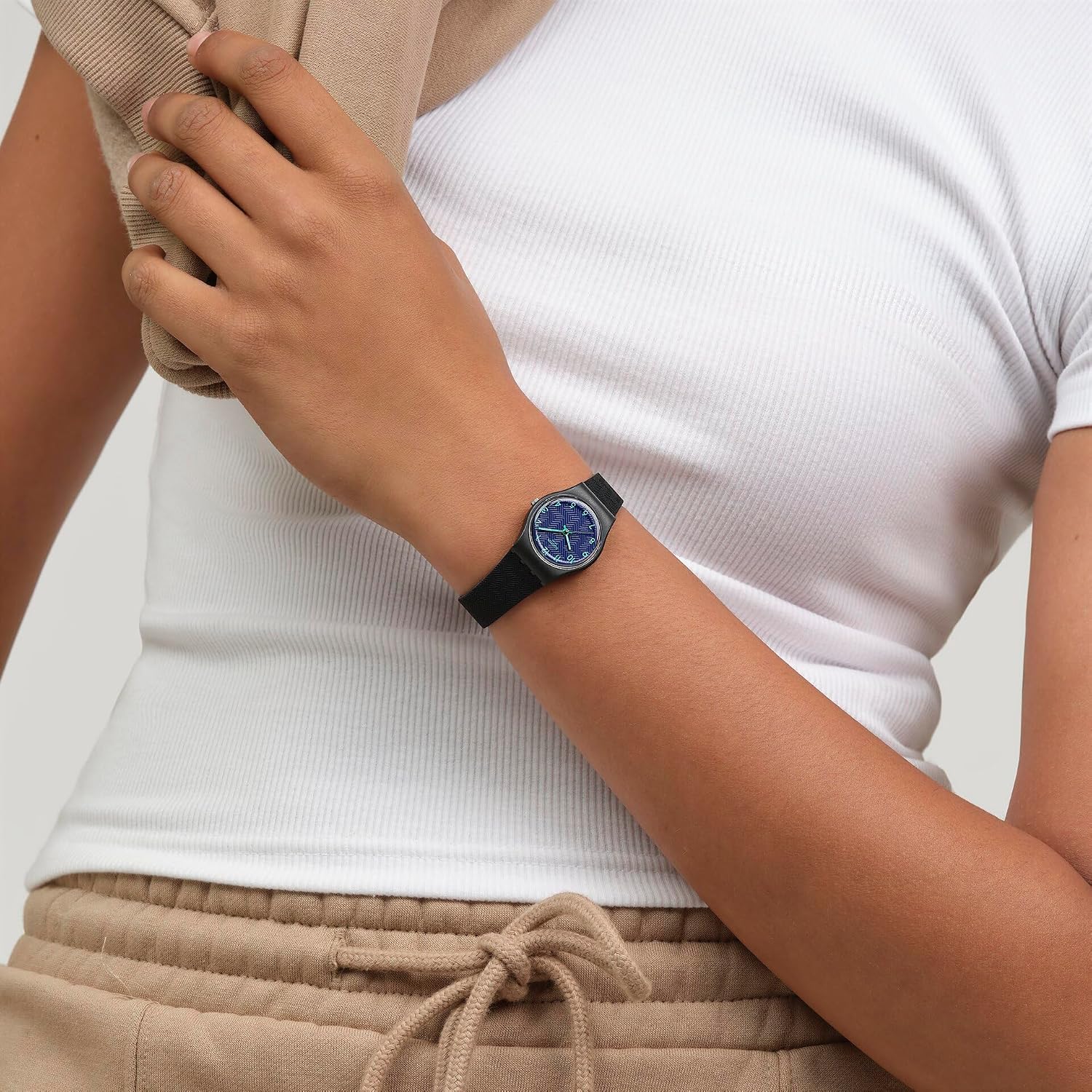 Swatch Grace in TIME Montre Unisexe à Quartz LB188