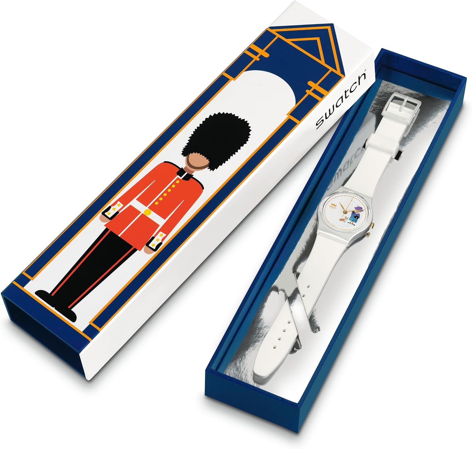 Swatch How Majestic Montre Unisexe à Quartz GZ711
