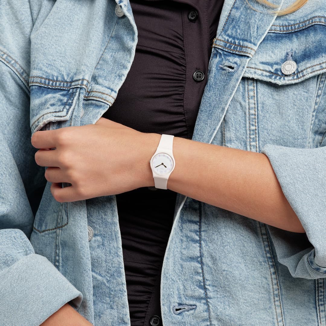 Swatch Pinkbelle Montre Femmes à Quartz LP150
