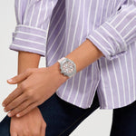 Swatch POPPINGLY PINK Montre Unisexe à Quartz YVS532