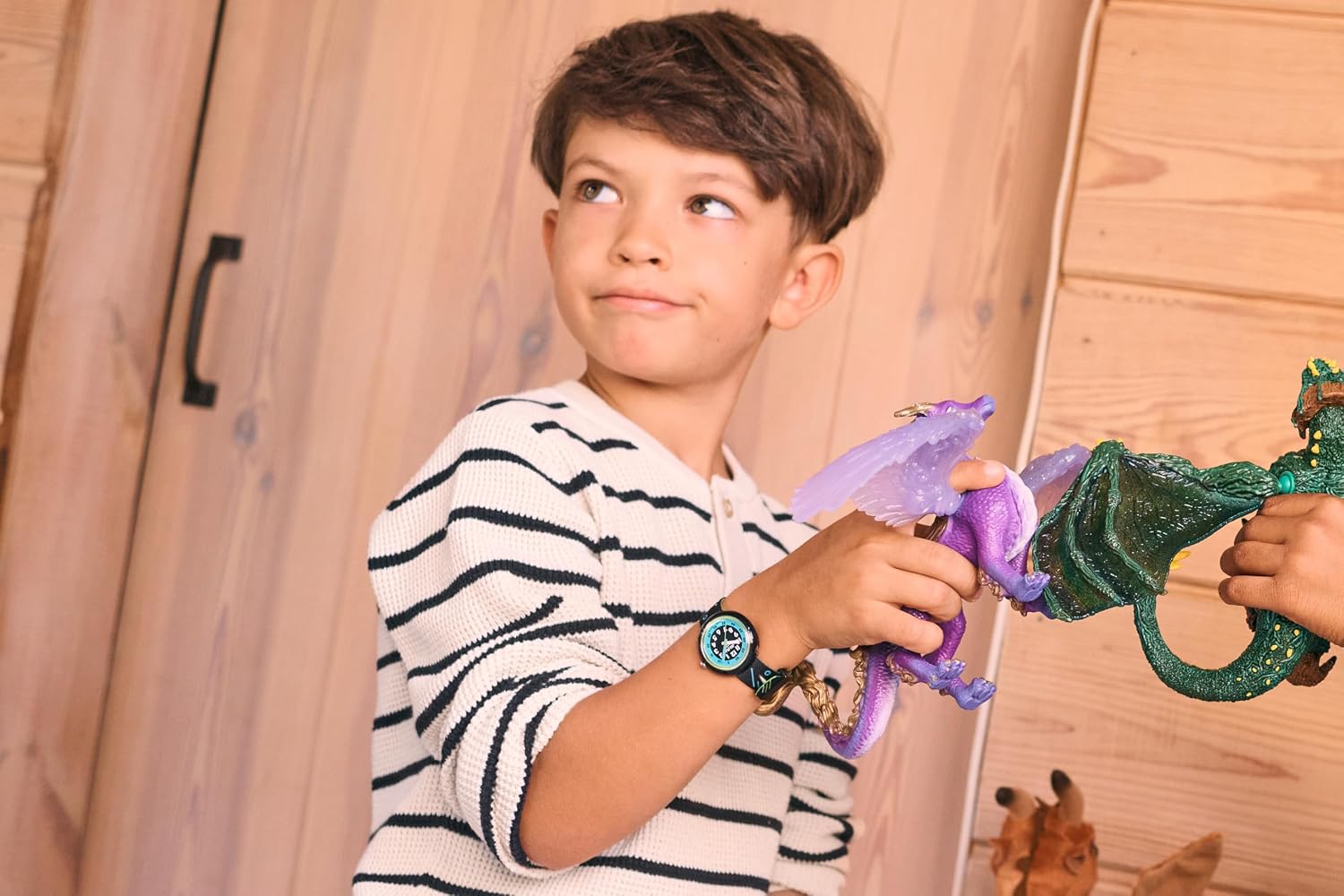 Flik Flak MYSTIC DRAGON Montre Unisexe pour Enfant à Quartz ZFPNP159