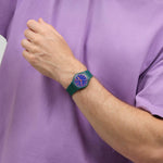 Swatch PATTERN FORMATION Montre Unisexe à Quartz SO28N706