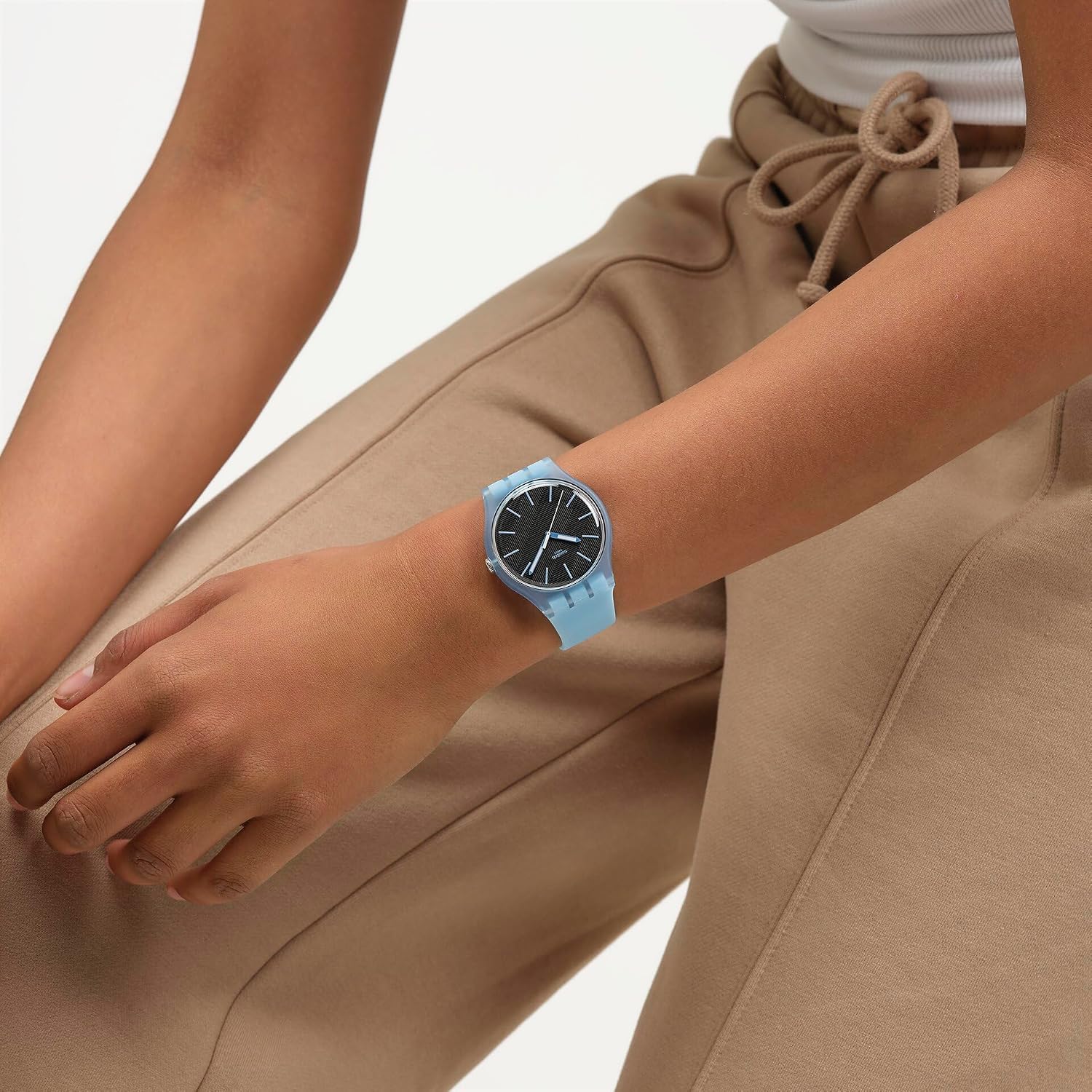 Swatch Essentials Montre Unisexe à Quartz SO29L101