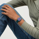Swatch PATTERN FORMATION Montre Unisexe à Quartz SO28N706