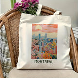 Sac fourre-tout « Printemps à Montréal »