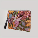 Pochette Élégante pour Femme avec Broderie Florale à Paillettes et Bracelet Détachable – Légère, Spacieuse et Parfaite pour les Soirées, Mariages, Sorties sur la Plage et Cadeaux